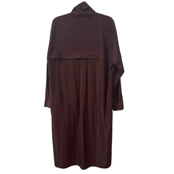 Tibi Italian Sporty Nylon Shirt Dress - Picture 10 of 14